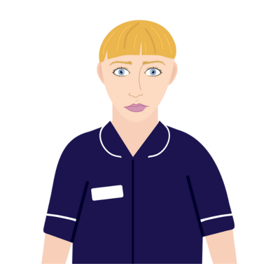 Nurse professional illustration