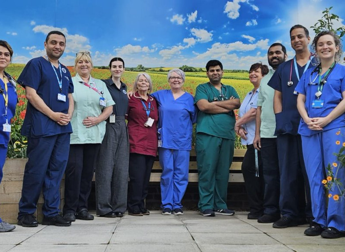 North Manchester General Hospital Garden