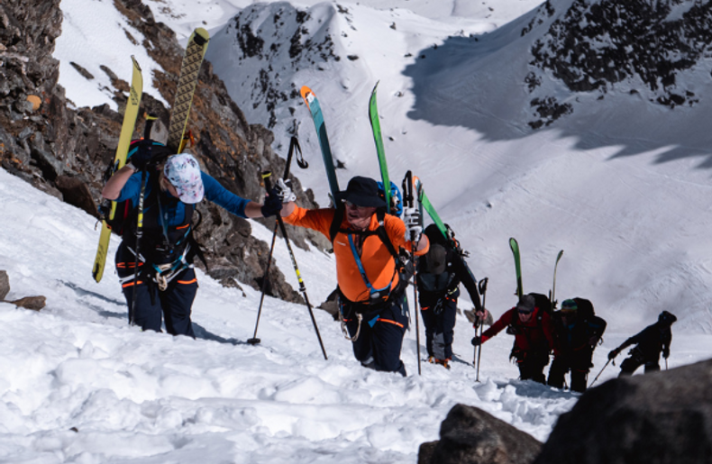 Mountaineer from Zermatt to Verbier